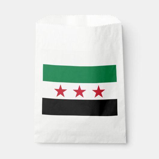 シリアの旗 フェイバーバッグ (正面)