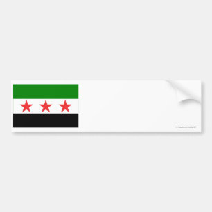 シリアの旗(1932-1958年および1961-1963年) バンパーステッカー