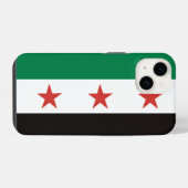 シリアの旗 iPhoneケース (裏面横)