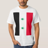 シリアの旗 Tシャツ (正面)