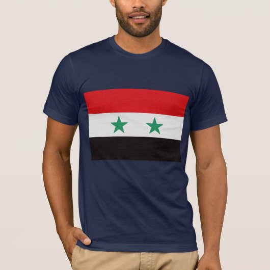 シリアの旗 Tシャツ (正面)