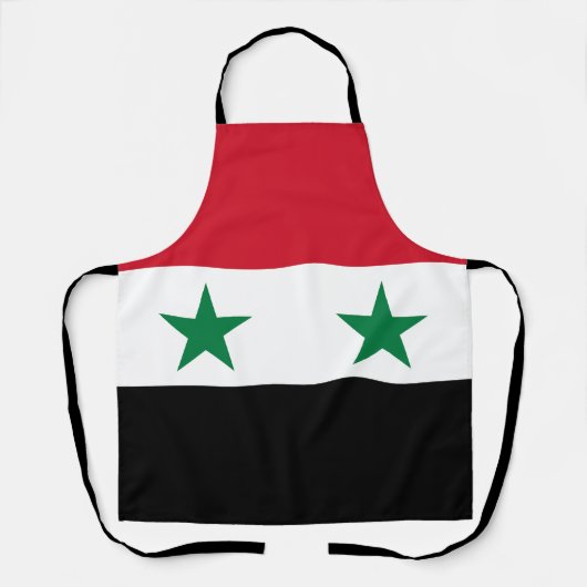 シリアの旧国旗 エプロン (正面)