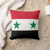 シリアの旧国旗 クッション (ブランケット)