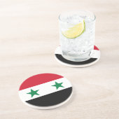 シリアの旧国旗 コースター (側面)