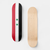 シリアの旧国旗 スケートボード (正面)