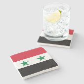 シリアの旧国旗 ストーンコースター (横)