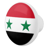 シリアの旧国旗 セラミックノブ (右)