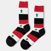 シリアの旧国旗 ソックス (左)