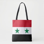 シリアの旧国旗 トートバッグ (正面)