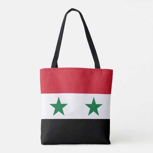 シリアの旧国旗 トートバッグ (裏面)
