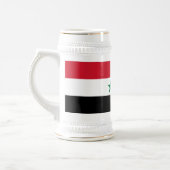 シリアの旧国旗 ビールジョッキ (左)