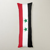 シリアの旧国旗 ボディピロー (裏面 (縦))