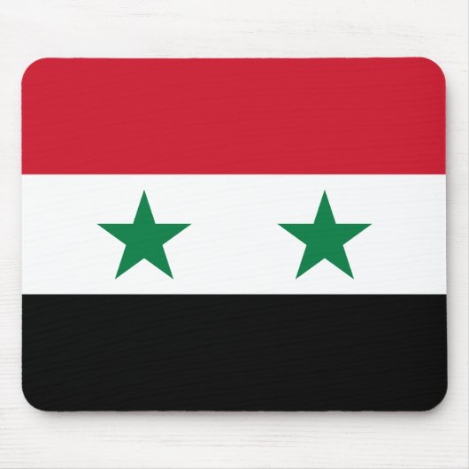 シリアの旧国旗 マウスパッド (正面)