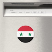 シリアの旧国旗 マグネット (インサイチュ (食洗機))