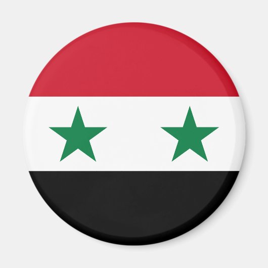 シリアの旧国旗 マグネット (正面)