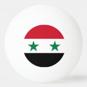 シリアの旧国旗 卓球ボール (裏面)