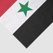 シリアの旧国旗 薄葉紙 (詳細)