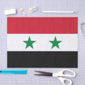 シリアの旧国旗 薄葉紙 (クラフト)