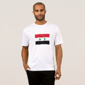 シリアの旧国旗 Tシャツ (正面フル)