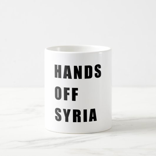 シリアの沖の手 コーヒーマグカップ (中央)