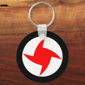 シリアの社会国民主義パーティー、シリア国旗 キーホルダー (正面)