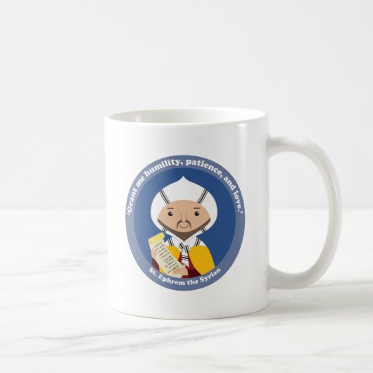 シリアの聖エフォレム コーヒーマグカップ (右)
