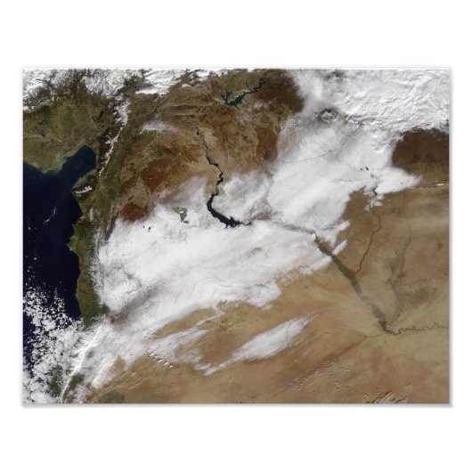 シリアの雪 フォトプリント            (正面)