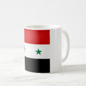 シリアカッコいい国旗 コーヒーマグカップ (正面右)