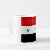 シリアカッコいい国旗 コーヒーマグカップ (正面左)