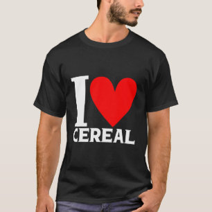 シリアルが大好き Tシャツ