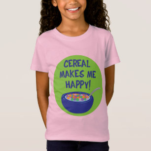 シリアルで幸せなTシャツ Tシャツ