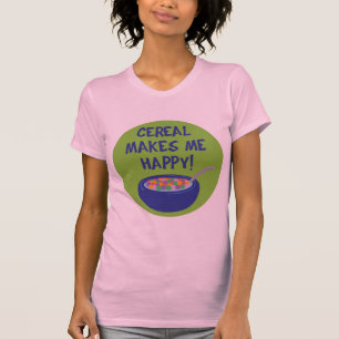 シリアルで幸せなTシャツ Tシャツ