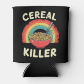 シリアルのキラーは食べ物のプン真の犯罪をメンズ 缶クーラー (正面)