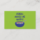 シリアルの名刺 名刺 (裏面)