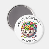 シリアルの日3月7日 マグネット (正面/裏面)