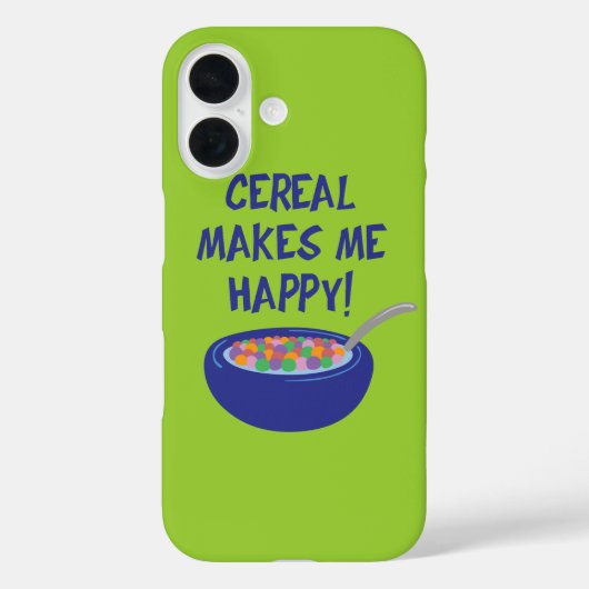 シリアルは私を幸せなiPhoneケース Case-Mate iPhoneケース (裏面)