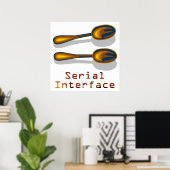 シリアルインタフェース ポスター (ホームオフィス)