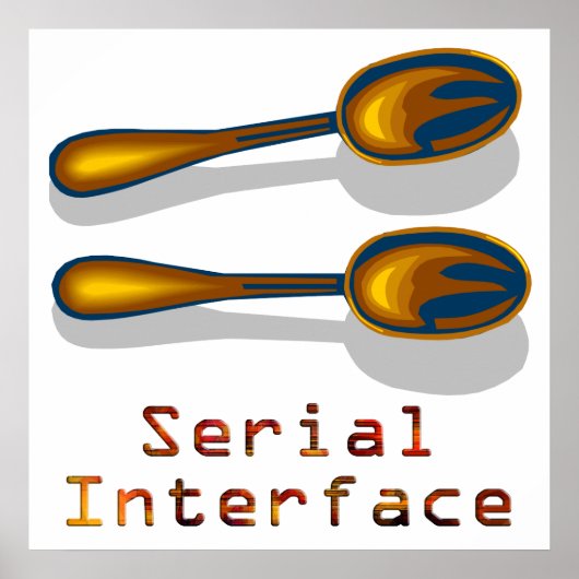 シリアルインタフェース ポスター (正面)