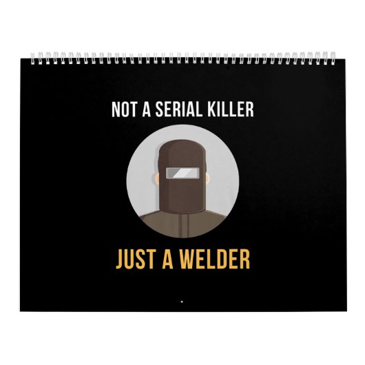シリアルキラーではなく溶接ミーム カレンダー (カバー)