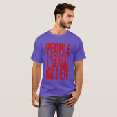 シリアルキラーにならないようにする努力 fr tシャツ (正面フル)