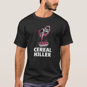 シリアルキラー不気味スカルゴシック文化ハロウィー Tシャツ