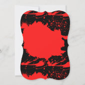 シリアルキラー結婚式招待状 (裏面)