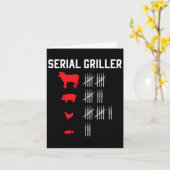 シリアルグリラーグリルグリルマスターバーベキュー カード (黄色い花)