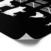 シリアルグリラーファーズデーおもしろいグリルグリルBb ポスター (角)