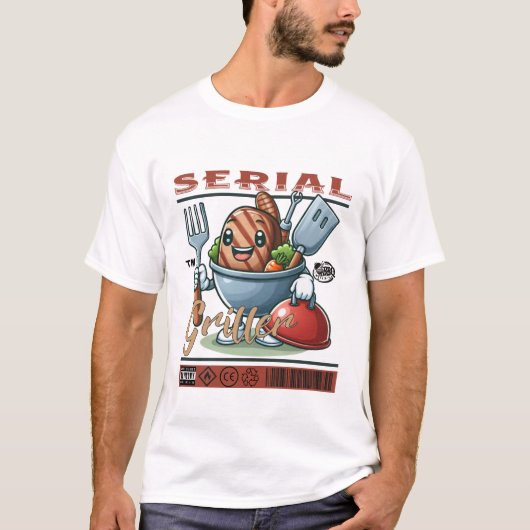 シリアルグリラー Tシャツ (正面)