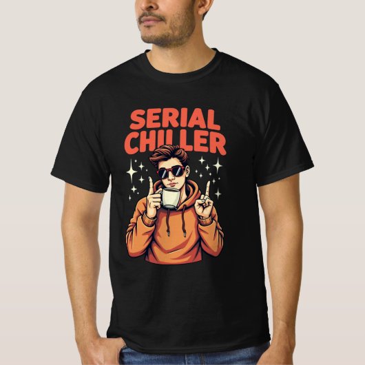 シリアルチラ―Tシャツ Tシャツ (正面)