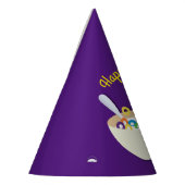 シリアルボウルスリーポバーバースデーパーティー パーティーハット (左)