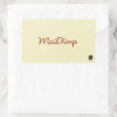 シリアルポッドキャスト寄付ステッカー 長方形シール (バッグ)