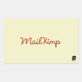 シリアルポッドキャスト寄付ステッカー 長方形シール