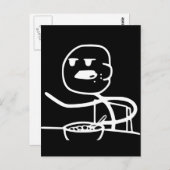 シリアルミームガイ ポストカード (正面/裏面)